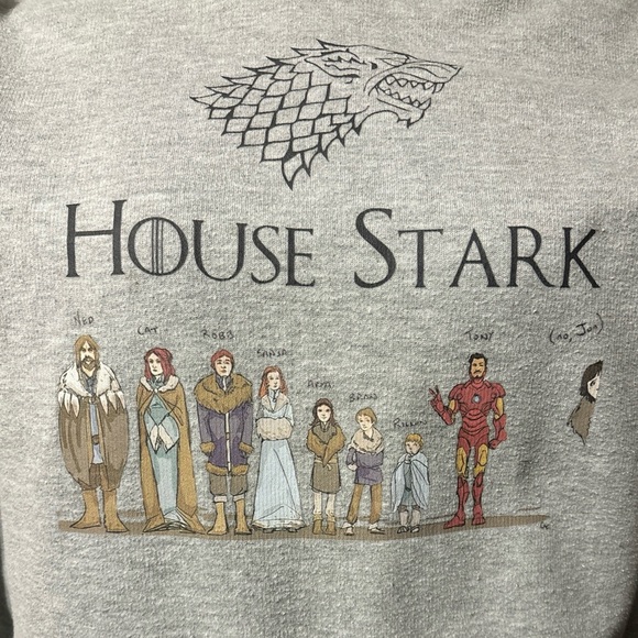 MARVEL x GAME OF THRONES Fan Art Hooded Sweatshirt - Picture 5 of 6